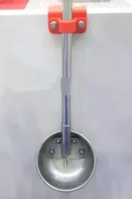 Tigela redonda pequena para água (Inox 304)