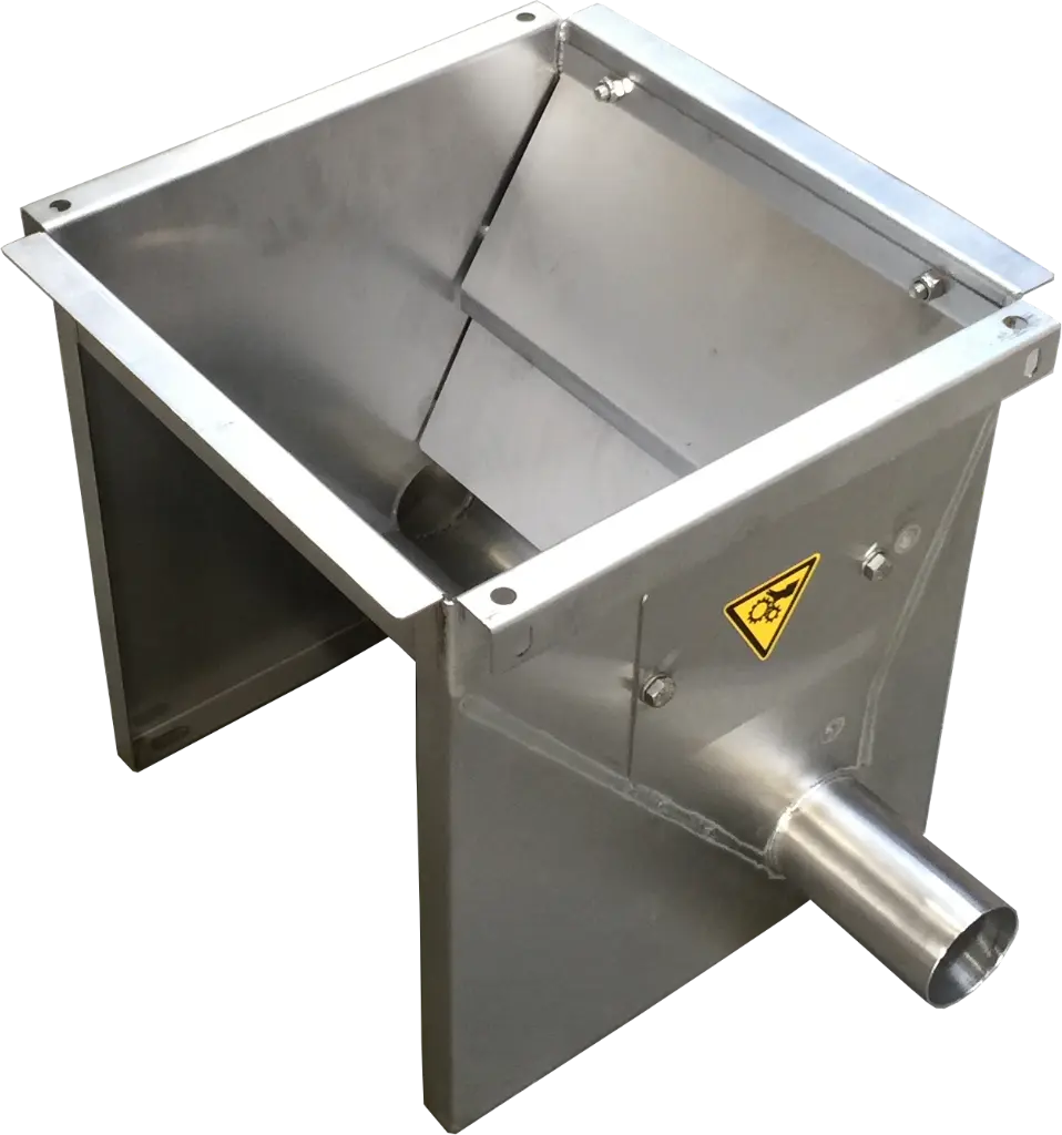 HOPPER, 1 CIRCLE, SS 304, 60MM