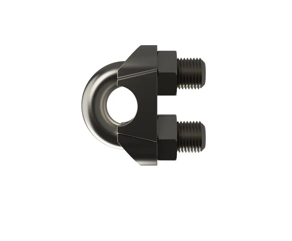 Wire clamp, 4mm CPL SS304