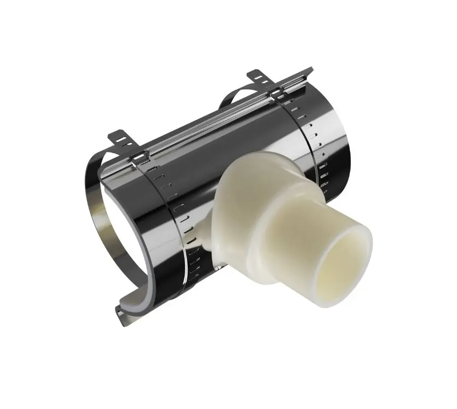 KIT FIXAÇÃO SENSOR TUBO INSPEÇÃO D100mm