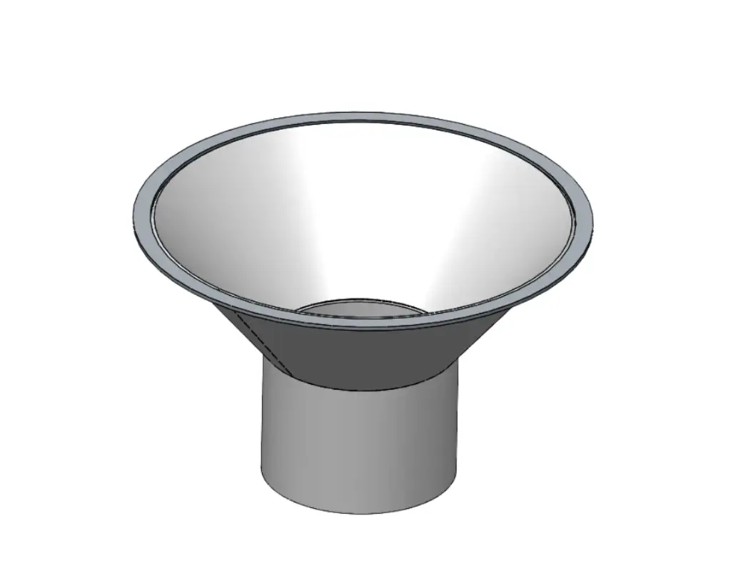 [0299WG0254] BELL MOUTH  D165MM-OD=70MM Q235