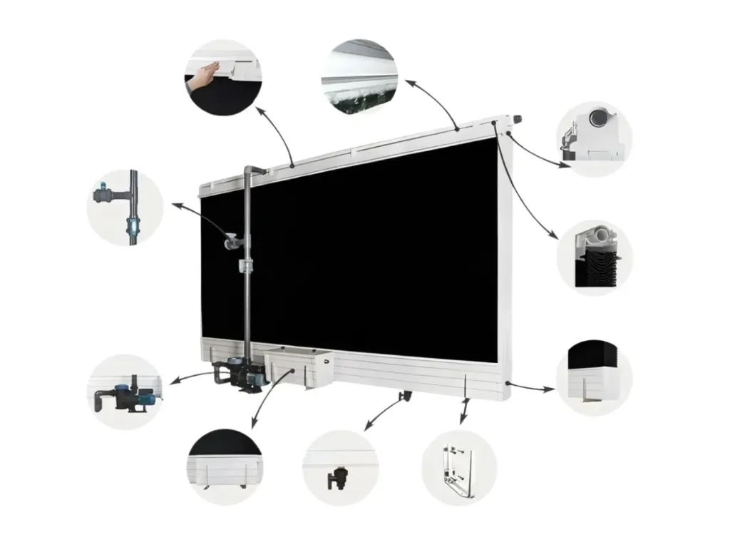 Cooling Pad System  - Length 26m * Height 2m